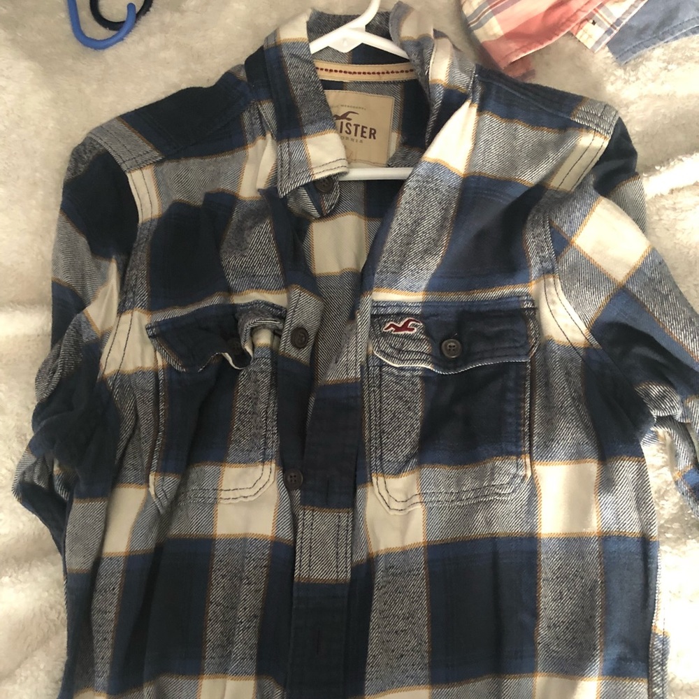 Men’s Hollister long sleeve button down